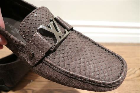 mens louis vuitton loafers python|louis vuitton shoes 07 inch.